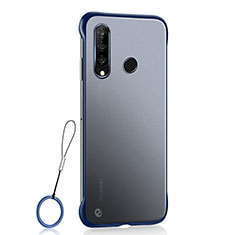 Funda Dura Ultrafina Carcasa Transparente Mate H05 para Huawei P30 Lite Azul