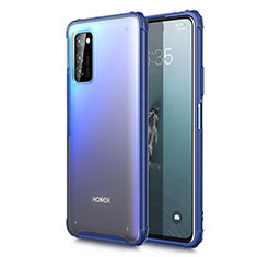 Funda Dura Ultrafina Carcasa Transparente Mate U01 para Huawei Honor V30 5G Azul