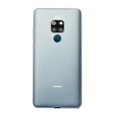 Funda Dura Ultrafina Carcasa Transparente Mate U01 para Huawei Mate 20 Blanco