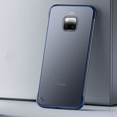 Funda Dura Ultrafina Carcasa Transparente Mate U01 para Huawei Mate 20 Pro Azul