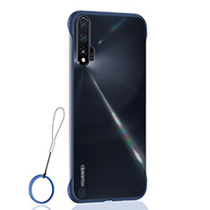 Funda Dura Ultrafina Carcasa Transparente Mate U01 para Huawei Nova 6 Azul