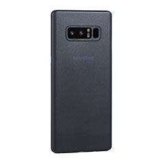 Funda Dura Ultrafina Carcasa Transparente Mate U01 para Samsung Galaxy Note 8 Azul