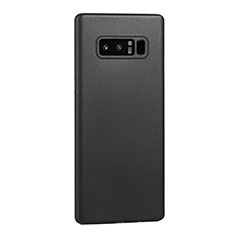 Funda Dura Ultrafina Carcasa Transparente Mate U01 para Samsung Galaxy Note 8 Negro
