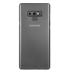 Funda Dura Ultrafina Carcasa Transparente Mate U01 para Samsung Galaxy Note 9 Gris