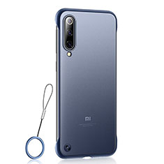 Funda Dura Ultrafina Carcasa Transparente Mate U01 para Xiaomi Mi 9 Azul