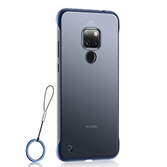 Funda Dura Ultrafina Carcasa Transparente Mate U03 para Huawei Mate 20 Azul