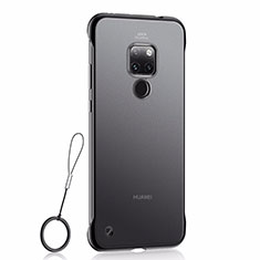 Funda Dura Ultrafina Carcasa Transparente Mate U03 para Huawei Mate 20 Negro