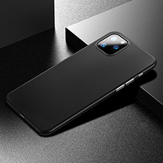 Funda Dura Ultrafina Carcasa Transparente Mate U04 para Apple iPhone 11 Pro Max Negro