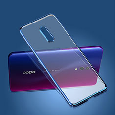 Funda Dura Ultrafina Transparente Carcasa para Oppo Realme X Azul