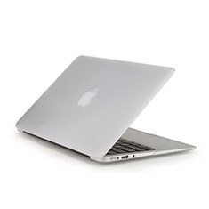 Funda Dura Ultrafina Transparente Mate para Apple MacBook Pro 15 pulgadas Retina Blanco