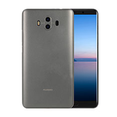 Funda Dura Ultrafina Transparente Mate para Huawei Mate 10 Gris