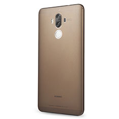 Funda Dura Ultrafina Transparente Mate para Huawei Mate 9 Marron