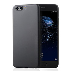 Funda Dura Ultrafina Transparente Mate T01 para Huawei P10 Negro