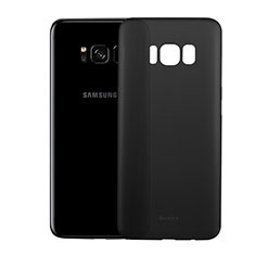 Funda Dura Ultrafina Transparente Mate T01 para Samsung Galaxy S8 Plus Negro