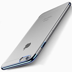 Funda Dura Ultrafina Transparente T01 para Apple iPhone 6S Azul