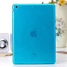 Funda Gel Ultrafina Transparente para Apple iPad Air Azul