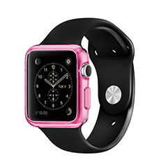 Funda Gel Ultrafina Transparente para Apple iWatch 2 38mm Rosa