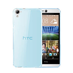 Funda Gel Ultrafina Transparente para HTC Desire 826 826T 826W Azul