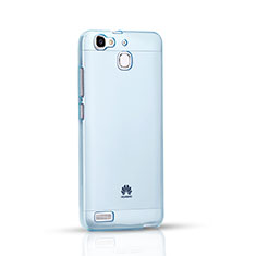 Funda Gel Ultrafina Transparente para Huawei G8 Mini Azul