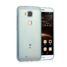 Funda Gel Ultrafina Transparente para Huawei GX8 Azul