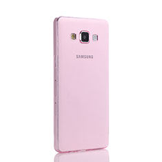 Funda Gel Ultrafina Transparente para Samsung Galaxy A5 SM-500F Rosa