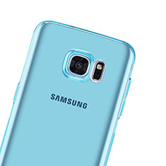 Funda Gel Ultrafina Transparente para Samsung Galaxy S7 Edge G935F Azul