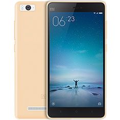 Funda Gel Ultrafina Transparente para Xiaomi Mi 4i Oro