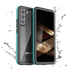 Funda Impermeable Bumper Silicona y Plastico Waterproof Carcasa 360 Grados para Samsung Galaxy S24 5G Verde