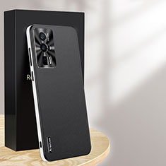 Funda Lujo Cuero Carcasa AT1 para Xiaomi Poco F5 Pro 5G Negro