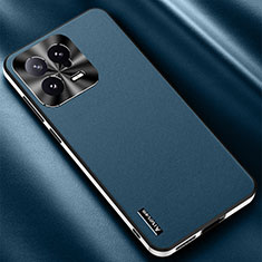 Funda Lujo Cuero Carcasa AT2 para Xiaomi Mi 13 5G Azul