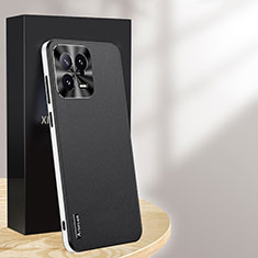 Funda Lujo Cuero Carcasa AT3 para Xiaomi Mi 13 5G Negro