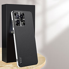 Funda Lujo Cuero Carcasa AT3 para Xiaomi Mi 13 Pro 5G Negro