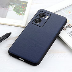 Funda Lujo Cuero Carcasa B01H para Realme Narzo 50 5G Azul