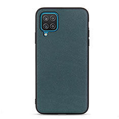 Funda Lujo Cuero Carcasa B01H para Samsung Galaxy A12 Nacho Verde