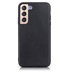 Funda Lujo Cuero Carcasa B01H para Samsung Galaxy S21 Plus 5G Negro