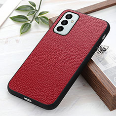 Funda Lujo Cuero Carcasa B02H para Samsung Galaxy M23 5G Rojo