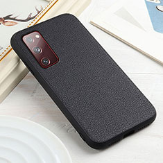 Funda Lujo Cuero Carcasa B02H para Samsung Galaxy S20 Lite 5G Negro