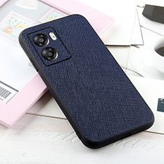 Funda Lujo Cuero Carcasa B03H para OnePlus Nord N300 5G Azul