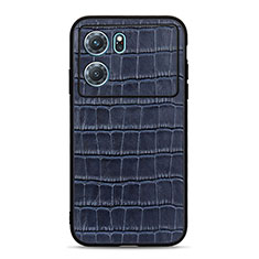 Funda Lujo Cuero Carcasa B04H para Oppo K10 5G Azul