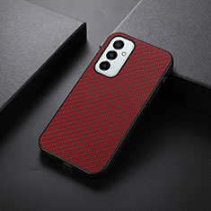 Funda Lujo Cuero Carcasa B05H para Samsung Galaxy M23 5G Rojo