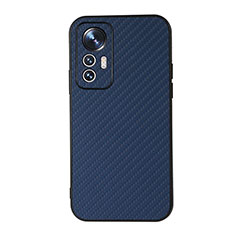 Funda Lujo Cuero Carcasa B05H para Xiaomi Mi 12S 5G Azul