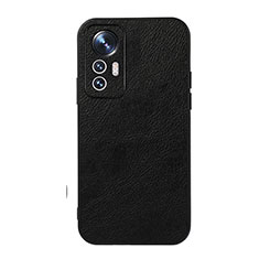 Funda Lujo Cuero Carcasa B06H para Xiaomi Mi 12 5G Negro