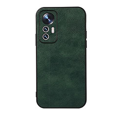 Funda Lujo Cuero Carcasa B06H para Xiaomi Mi 12 5G Verde