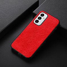 Funda Lujo Cuero Carcasa B07H para Samsung Galaxy F23 5G Rojo