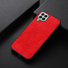 Funda Lujo Cuero Carcasa B07H para Samsung Galaxy M33 5G Rojo