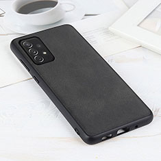 Funda Lujo Cuero Carcasa B08H para Samsung Galaxy A72 5G Negro