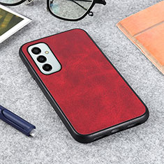 Funda Lujo Cuero Carcasa B08H para Samsung Galaxy M23 5G Rojo