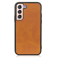 Funda Lujo Cuero Carcasa B08H para Samsung Galaxy S21 5G Marron