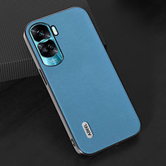 Funda Lujo Cuero Carcasa BH2 para Huawei Honor 90 Lite 5G Azul