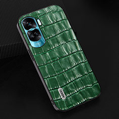 Funda Lujo Cuero Carcasa BH5 para Huawei Honor 90 Lite 5G Verde